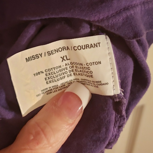 ! Bandolino indigo shirt XL - Picture 4 of 6